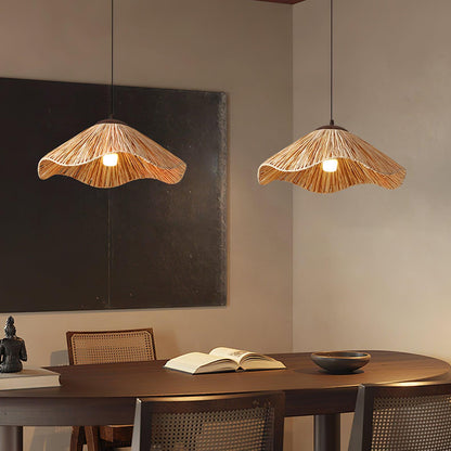 Straw Weaving Hanging light Pendant Lamp