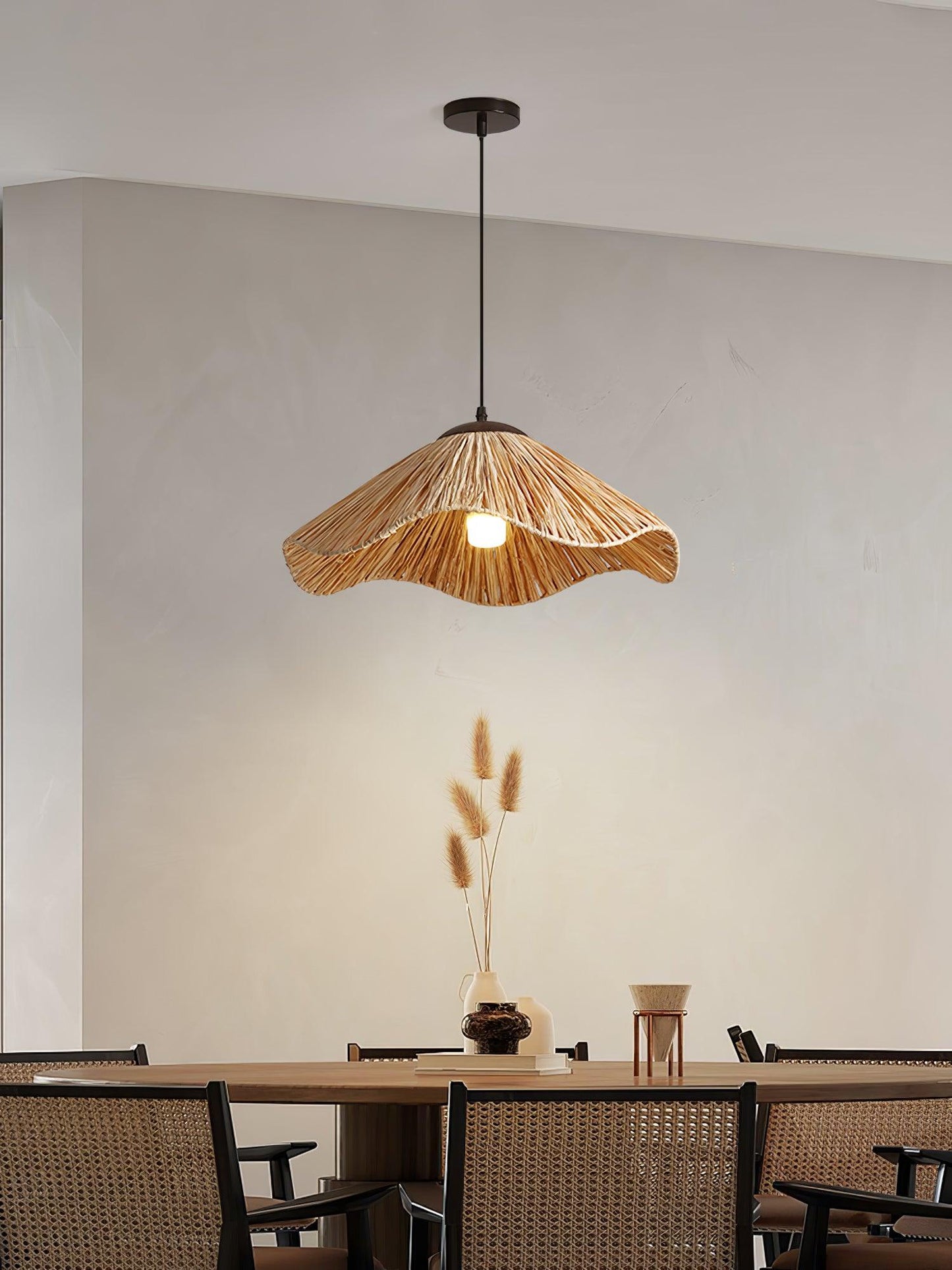 Straw Weaving Hanging light Pendant Lamp