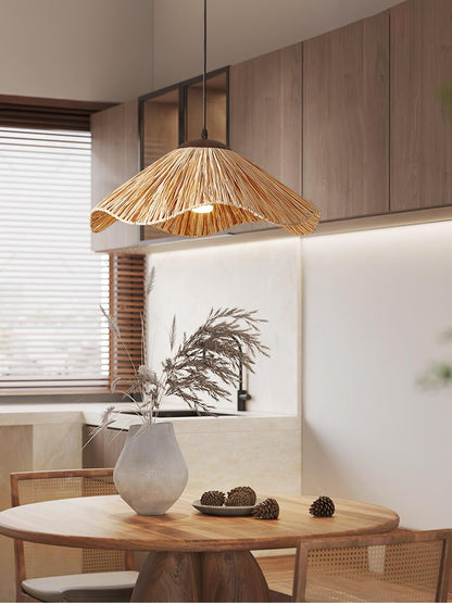 Straw Weaving Hanging light Pendant Lamp