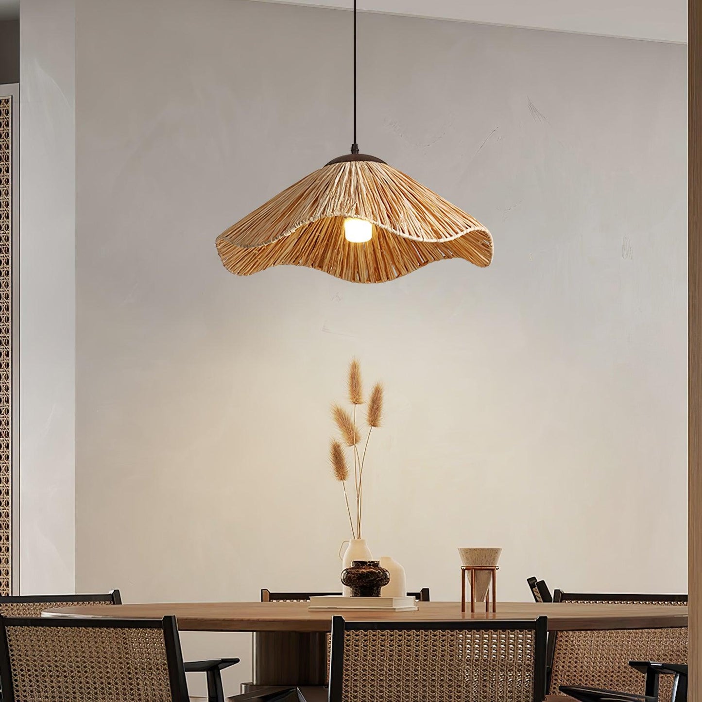 Straw Weaving Hanging light Pendant Lamp