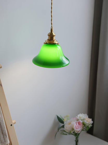 Green Bell Drop light Pendant Light