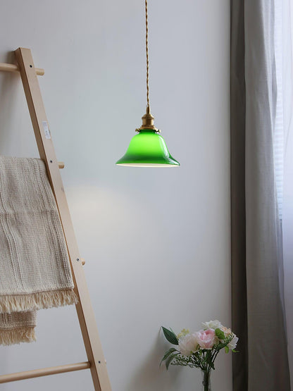 Green Bell Drop light Pendant Light