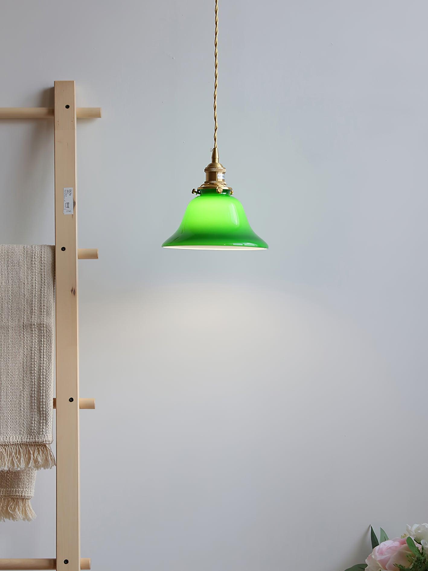 Green Bell Drop light Pendant Light