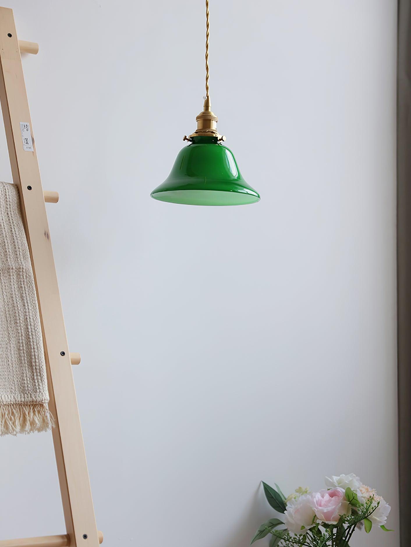 Green Bell Drop light Pendant Light