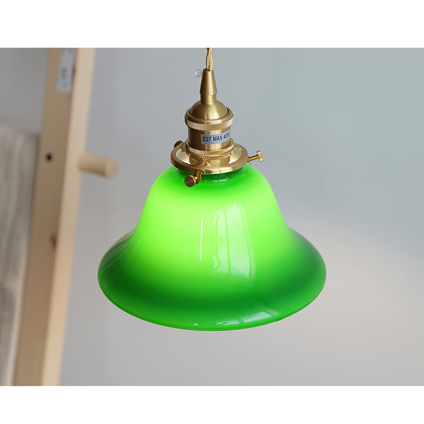 Green Bell Drop light Pendant Light