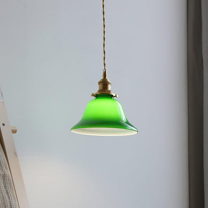 Green Bell Drop light Pendant Light