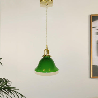 Green Bell Drop light Pendant Light