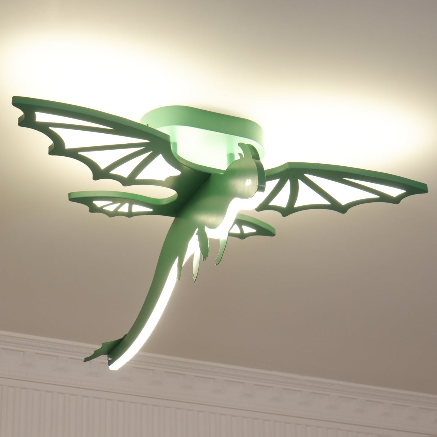 Green Dinosaur Ceiling fixture Ceiling Light