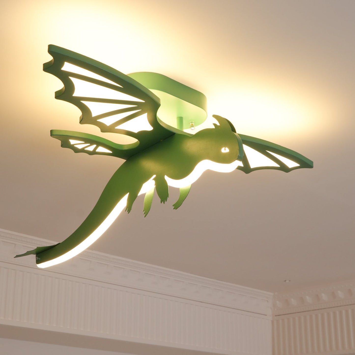 Green Dinosaur Ceiling fixture Ceiling Light