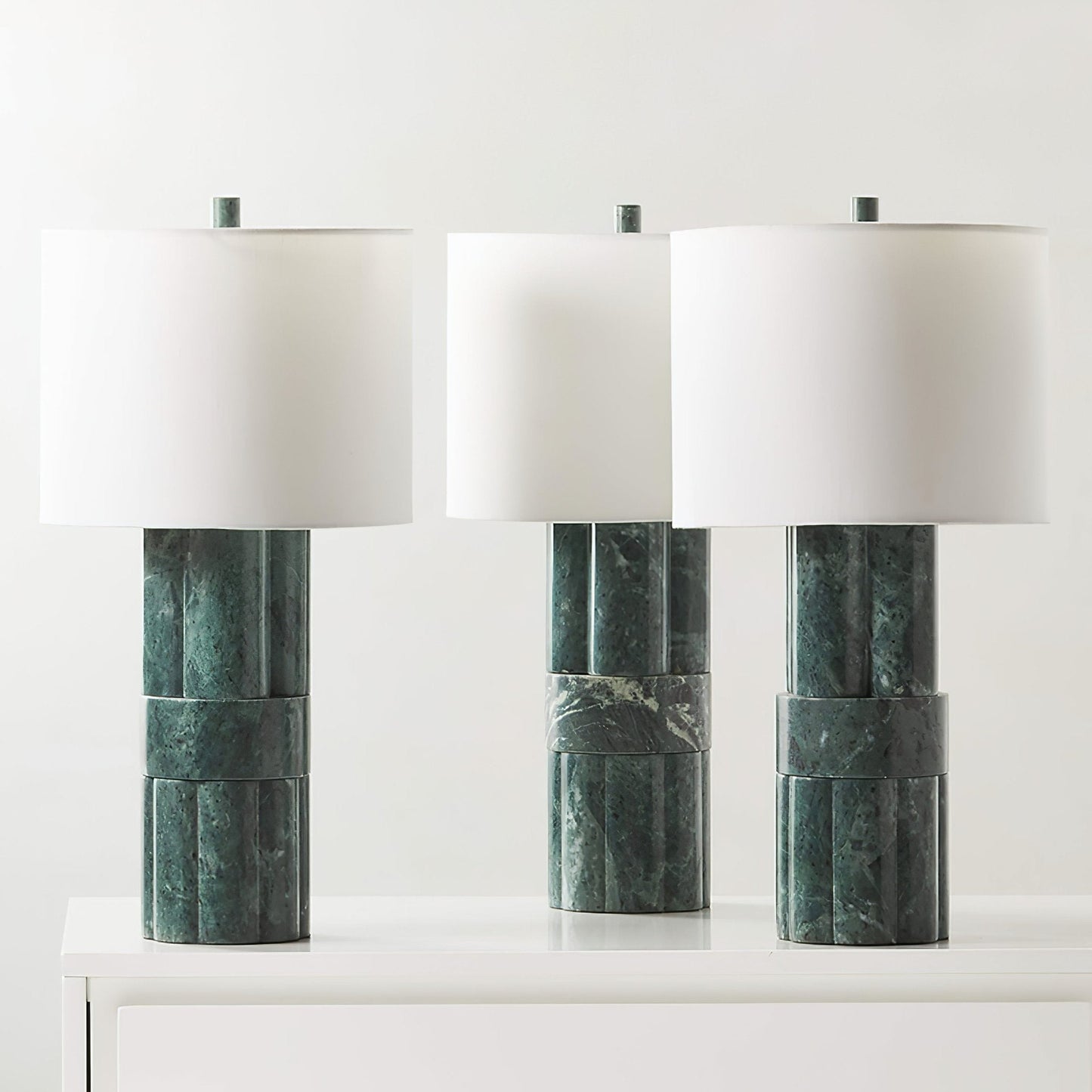 Green Marble Table Lamp
