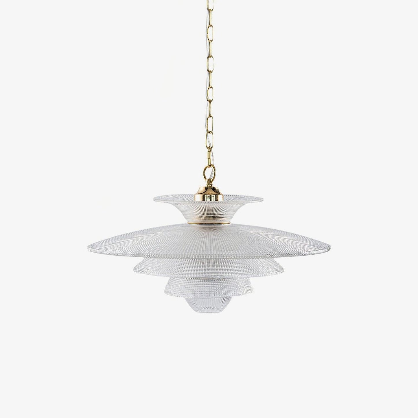 Grid Glass Droplight Pendant Light