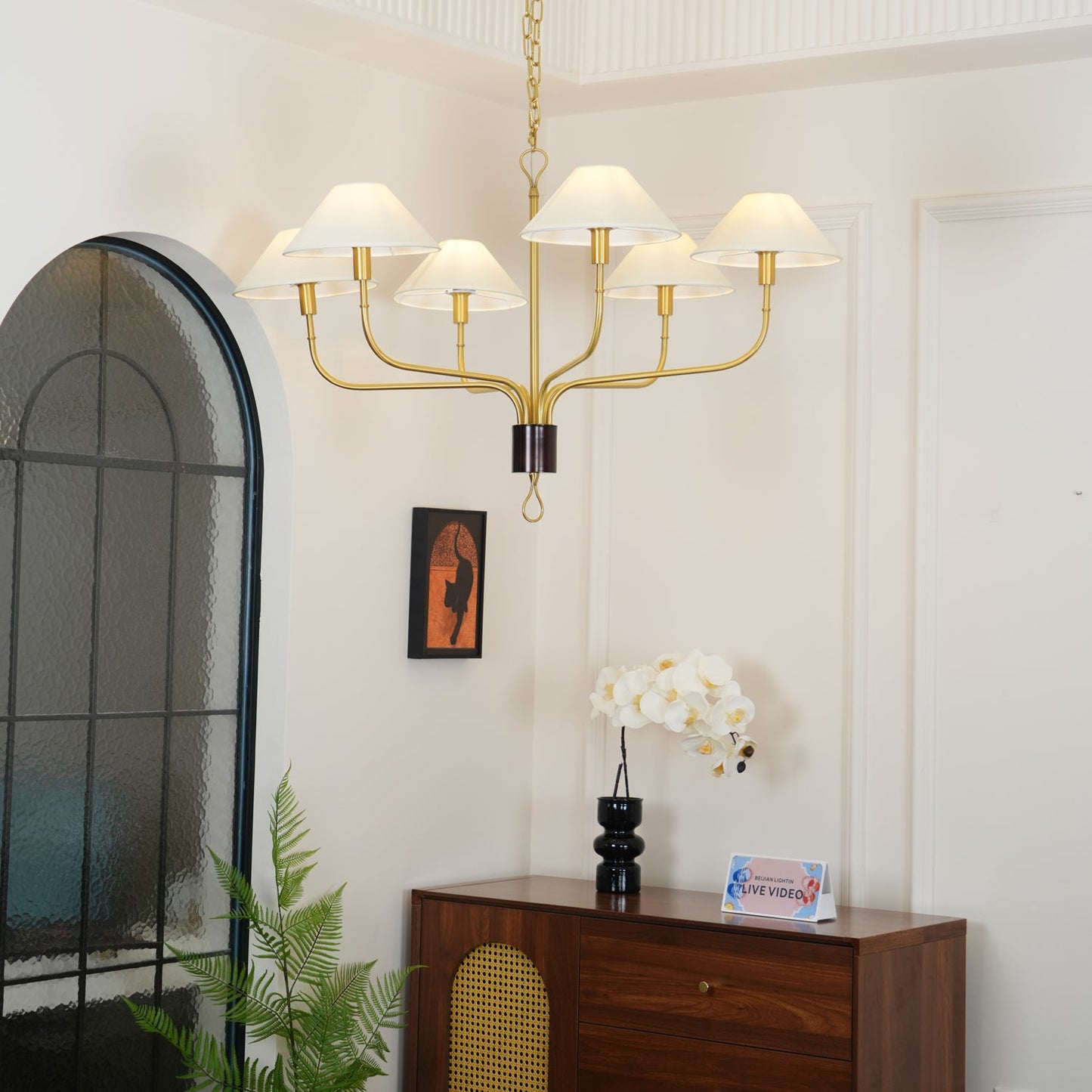 Griffin Staggered Tail Pendant light Chandelier