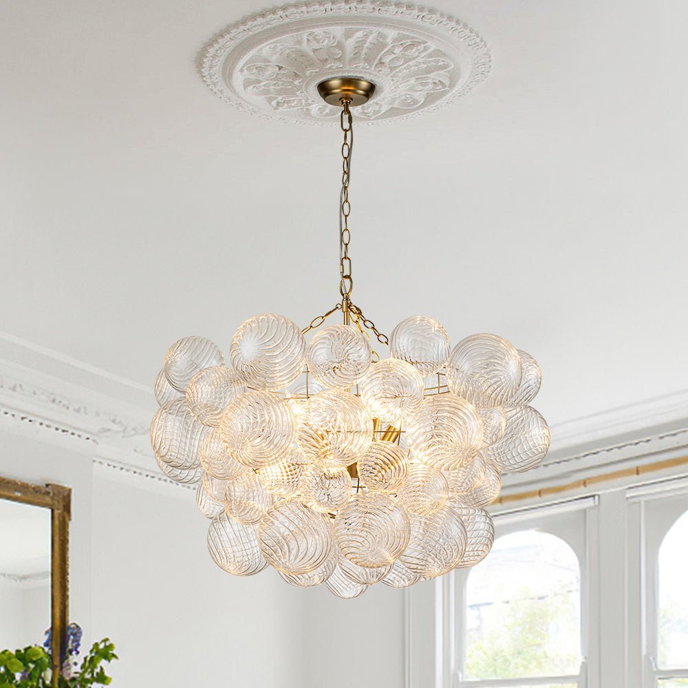 Glass Ball Bubbles Ceiling fixture Chandelier