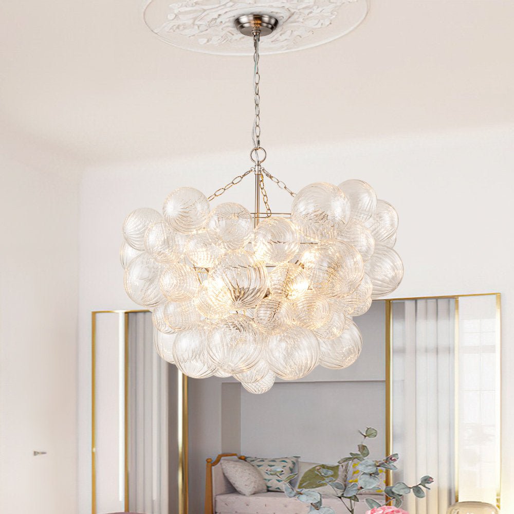 Glass Ball Bubbles Ceiling fixture Chandelier