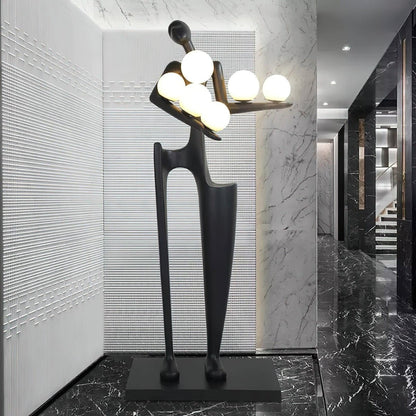 Guardian Sculpture Reading Lamp Floor Lamp