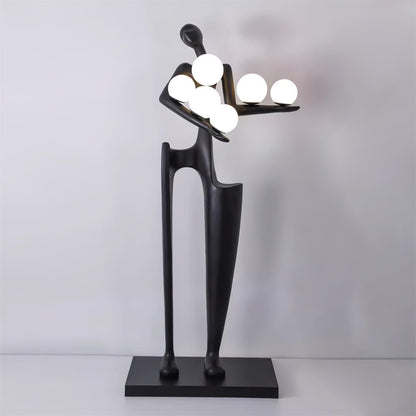 Guardian Sculpture Reading Lamp Floor Lamp