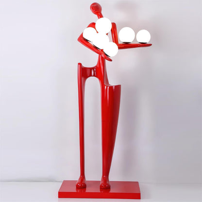 Guardian Sculpture Reading Lamp Floor Lamp