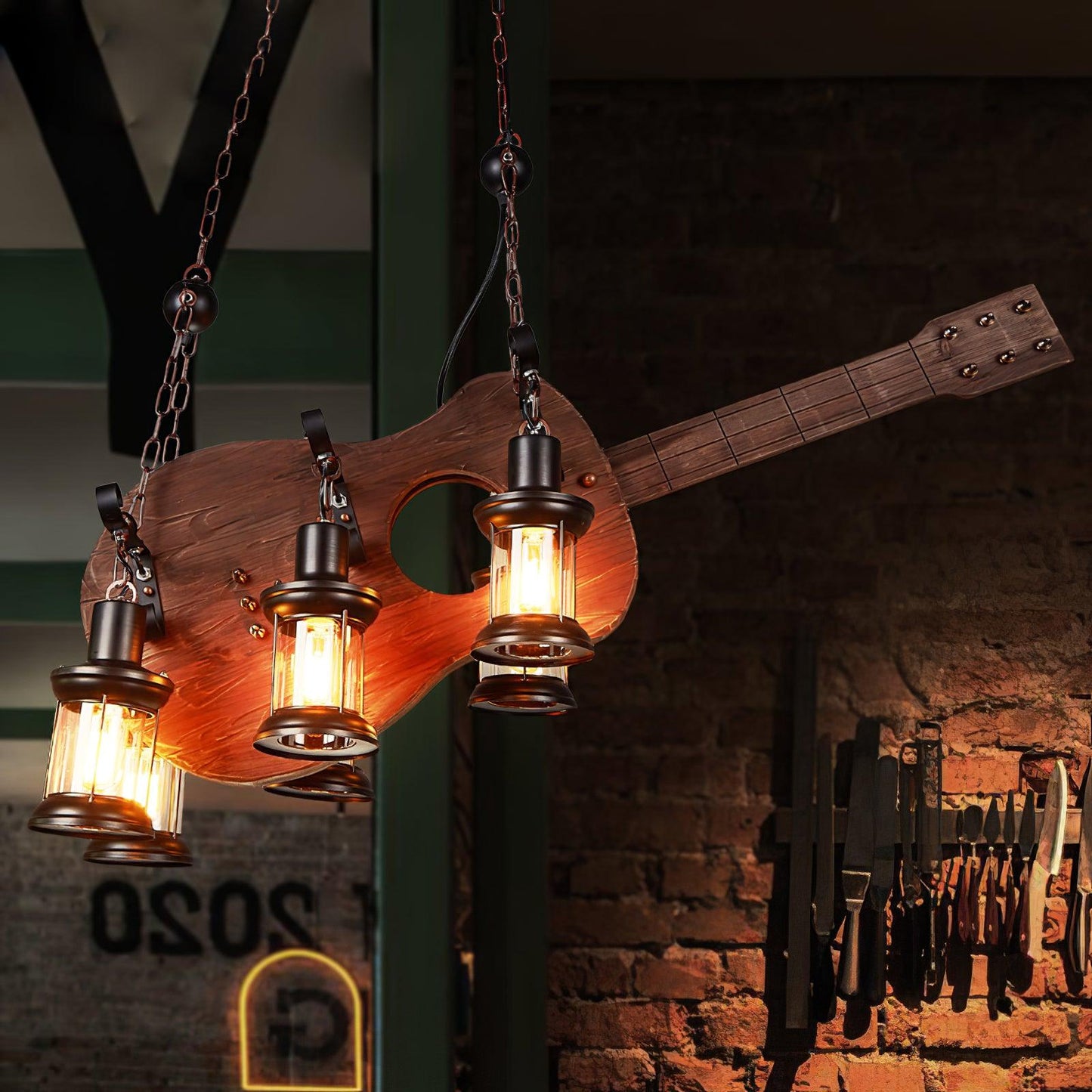 Guitar Drop light Pendant Light