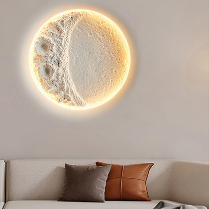 Gypsum Moon Wall light Wall Lamp