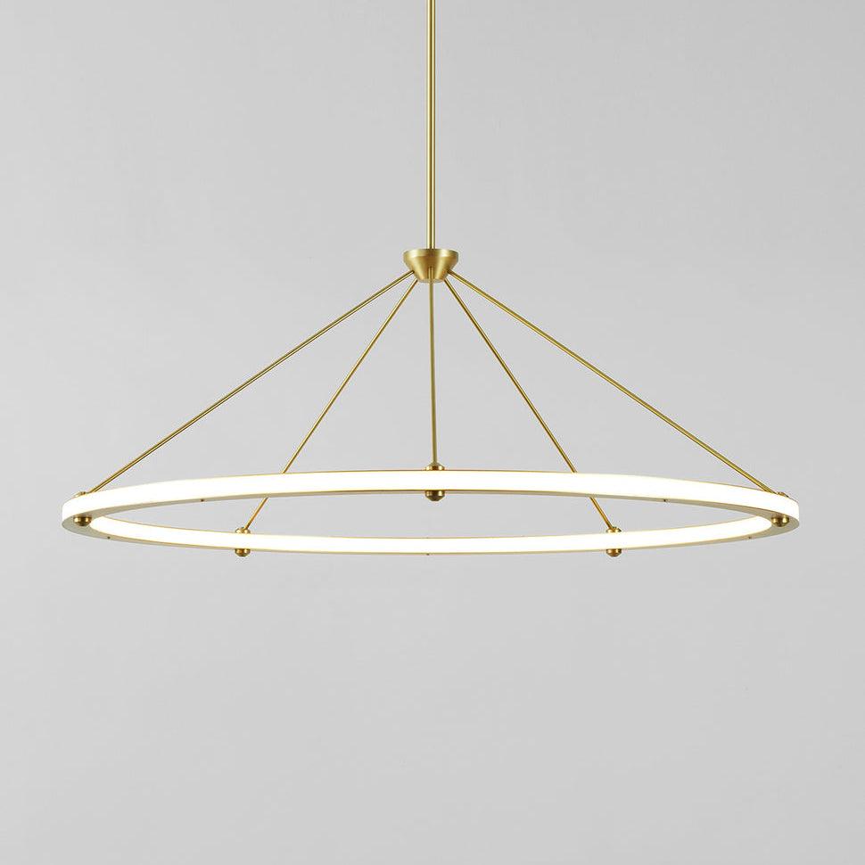 Cascading Ring Circle Pendant Lamp