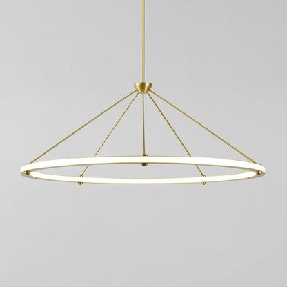 Cascading Ring Circle Pendant Lamp