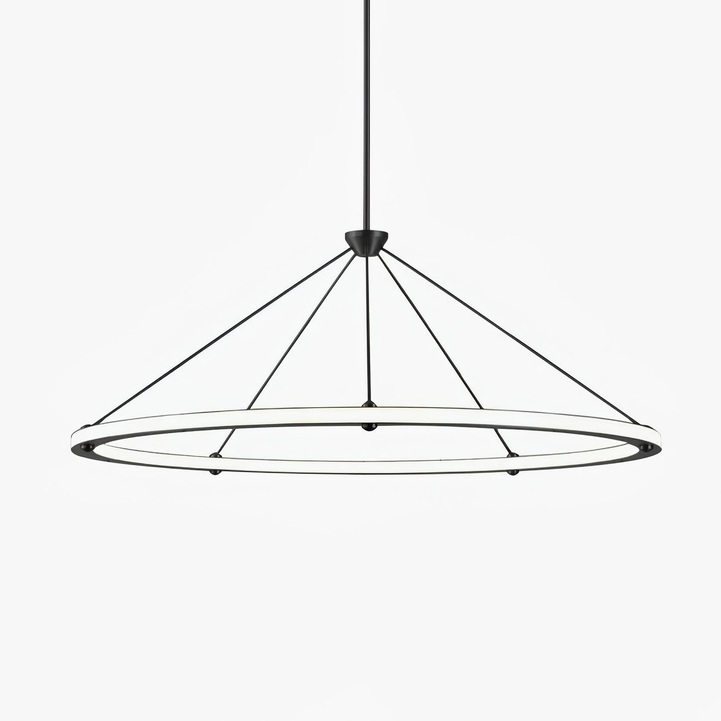 Cascading Ring Circle Pendant Lamp