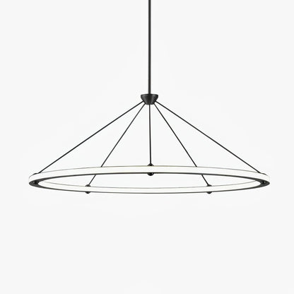 Cascading Ring Circle Pendant Lamp