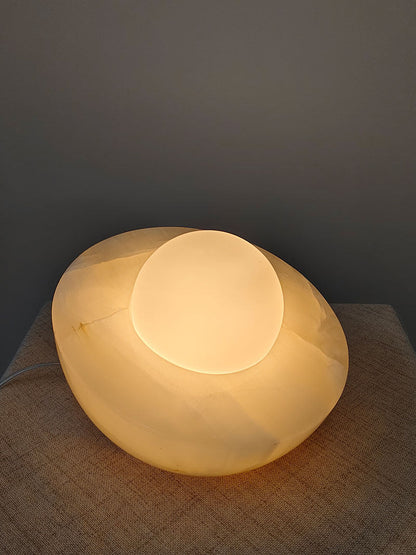Halo Pebble Stone Table Lamp