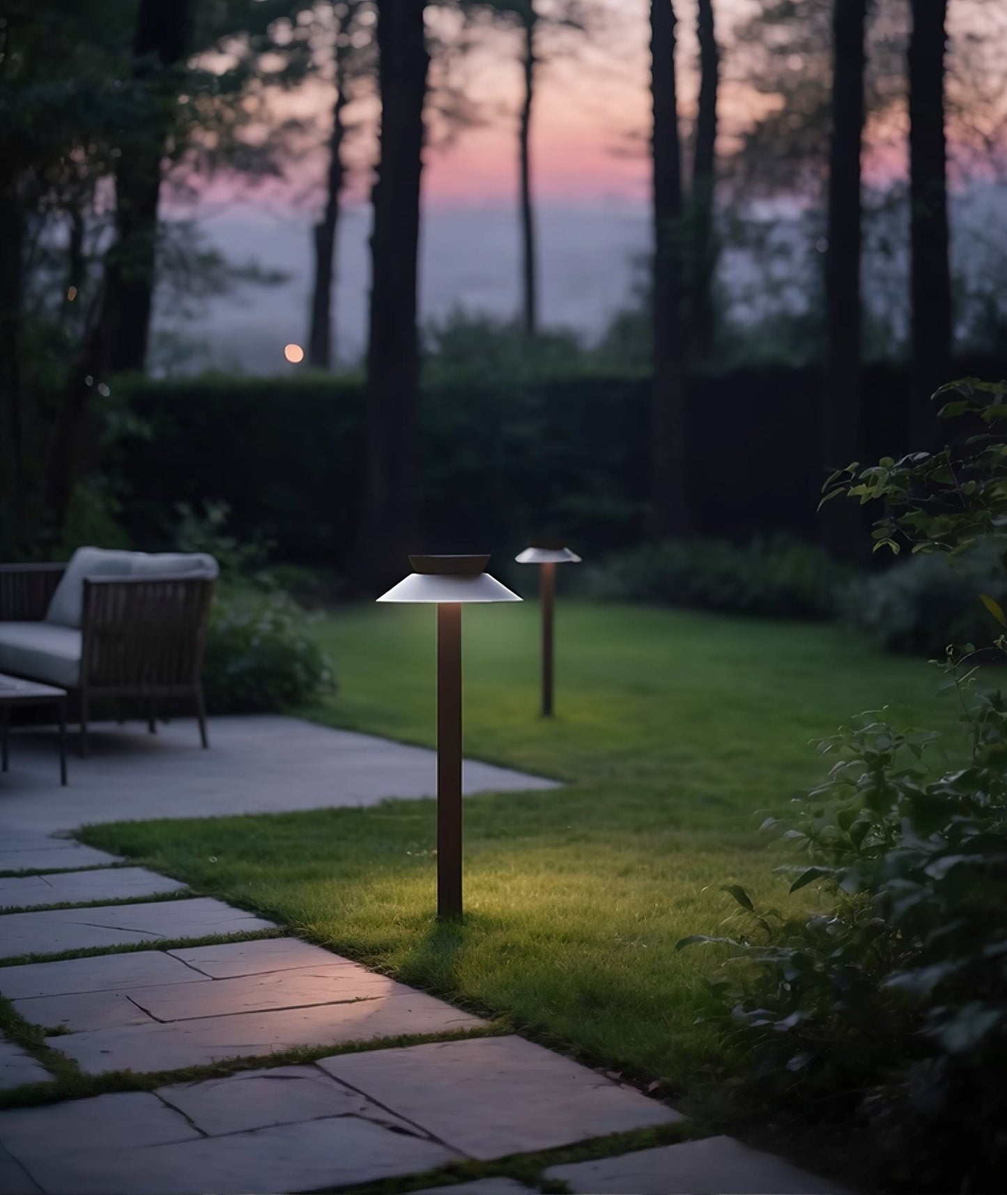 Halo Stem Outdoor Path Light