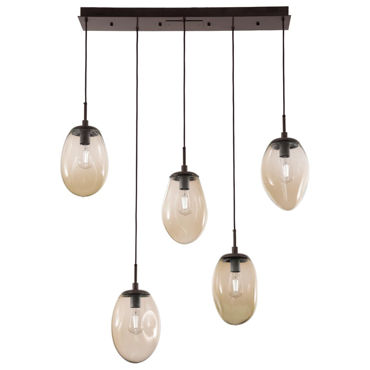 Hammerton Studio Levi Wilson Nebula 39 Inch 5 Light Linear Suspension Light Cp436457