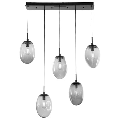 Hammerton Studio Levi Wilson Nebula 39 Inch 5 Light Linear Suspension Light Cp436457