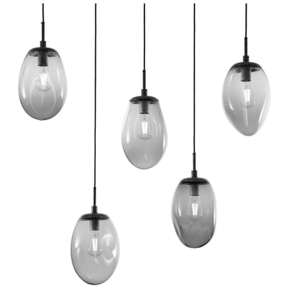 Hammerton Studio Levi Wilson Nebula 39 Inch 5 Light Linear Suspension Light Cp436457