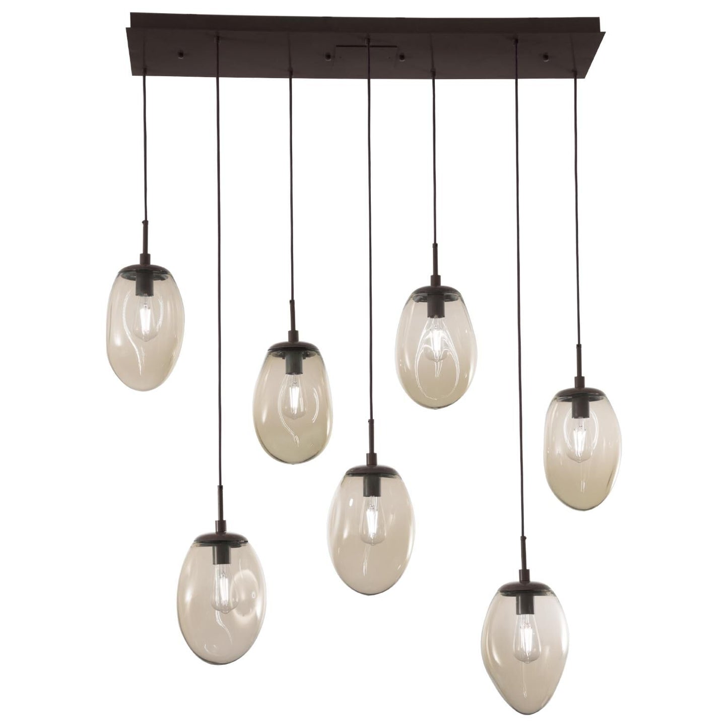 Hammerton Studio Levi Wilson Nebula 48 Inch 7 Light Linear Suspension Light Cp436473