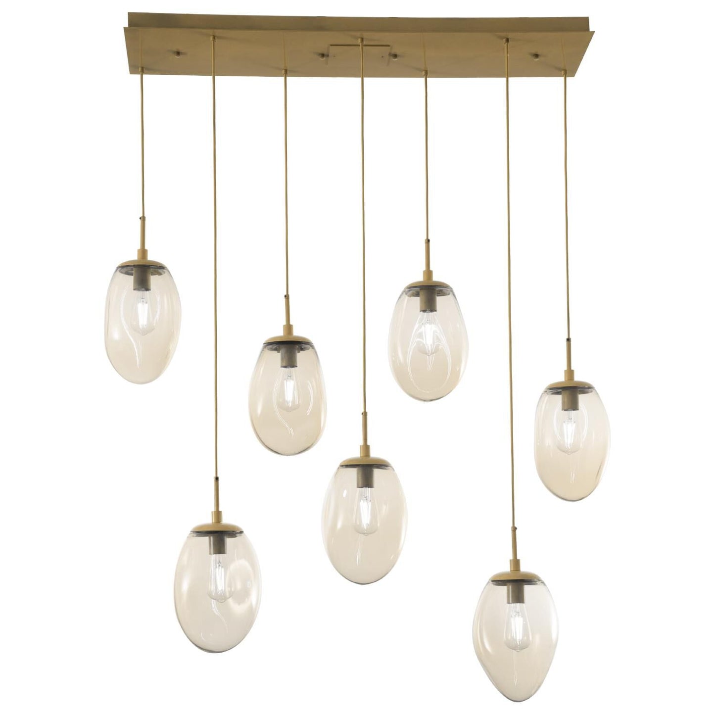 Hammerton Studio Levi Wilson Nebula 48 Inch 7 Light Linear Suspension Light Cp436473