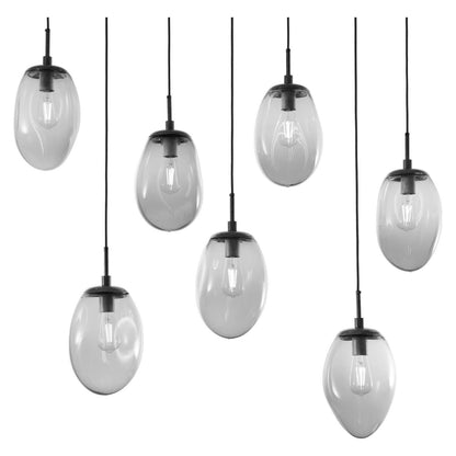 Hammerton Studio Levi Wilson Nebula 48 Inch 7 Light Linear Suspension Light Cp436473