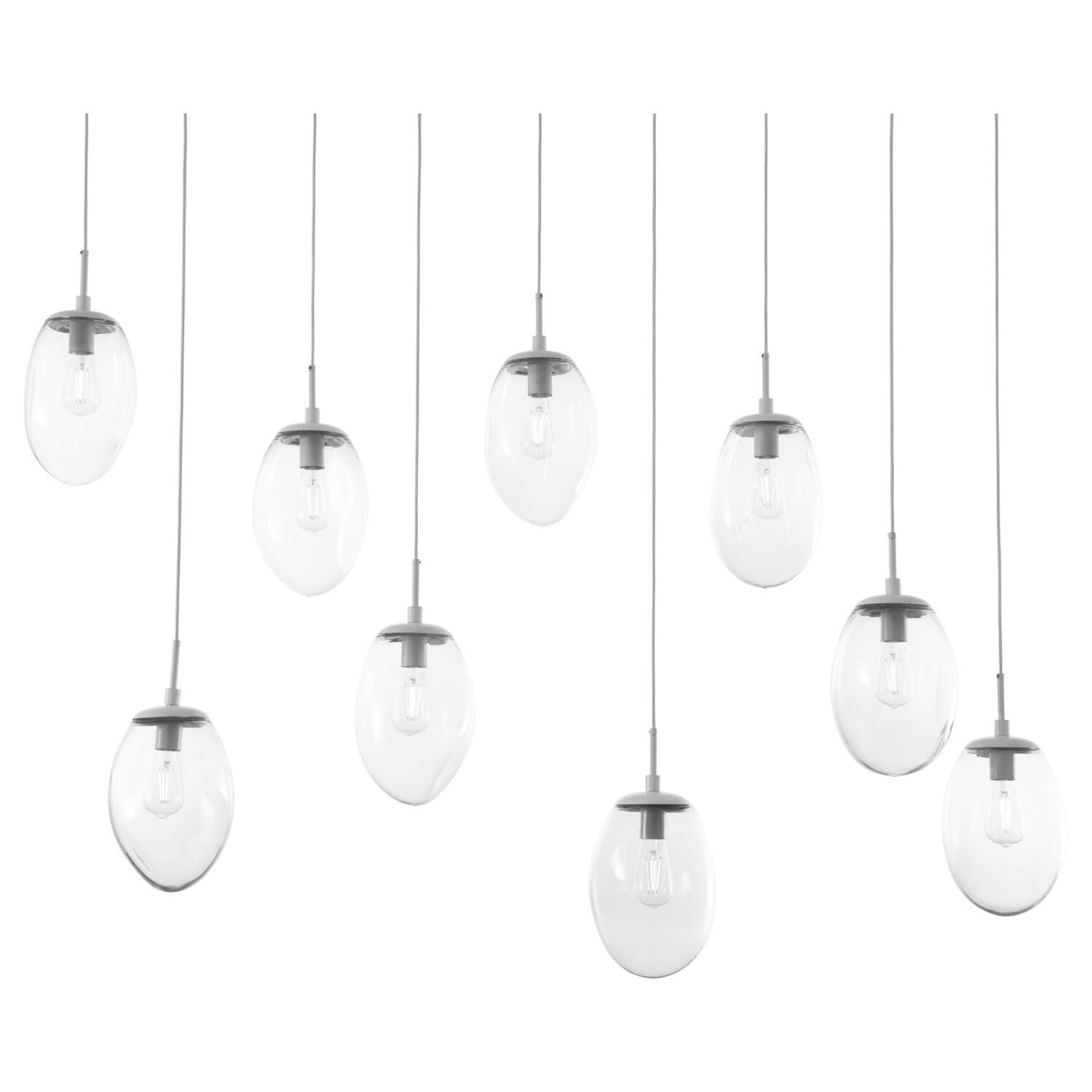 Hammerton Studio Levi Wilson Nebula 68 Inch 9 Light Linear Suspension Light Cp436489