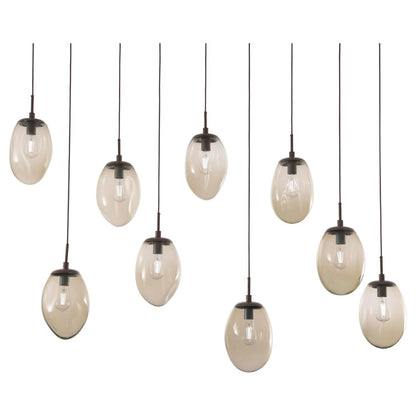 Hammerton Studio Levi Wilson Nebula 68 Inch 9 Light Linear Suspension Light Cp436489