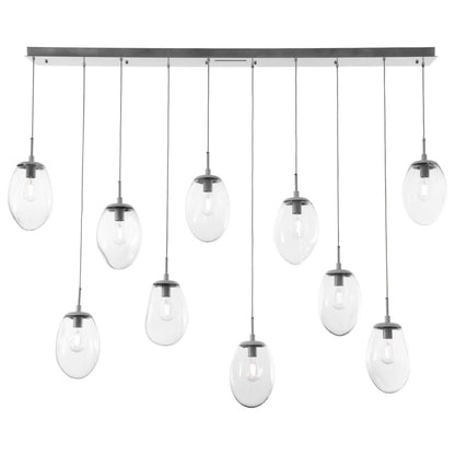 Hammerton Studio Levi Wilson Nebula 76 Inch 10 Light Linear Suspension Light Cp436505