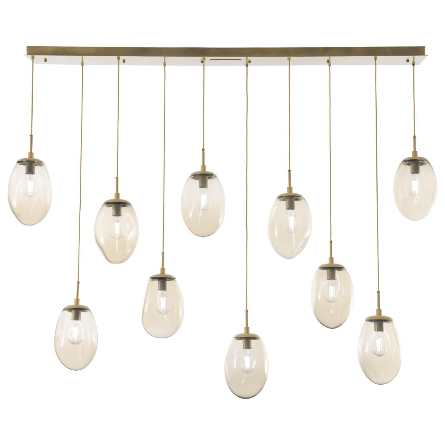 Hammerton Studio Levi Wilson Nebula 76 Inch 10 Light Linear Suspension Light Cp436505