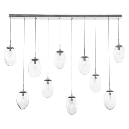 Hammerton Studio Levi Wilson Nebula 78 Inch 10 Light Led Linear Suspension Light Cp441045