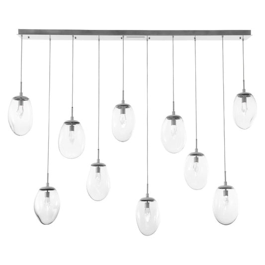 Hammerton Studio Levi Wilson Nebula 78 Inch 10 Light Led Linear Suspension Light Cp441045