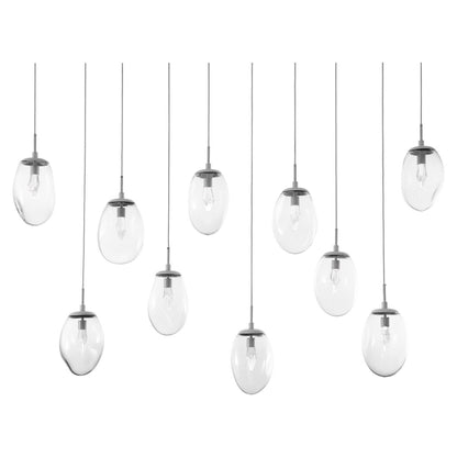 Hammerton Studio Levi Wilson Nebula 78 Inch 10 Light Led Linear Suspension Light Cp441045