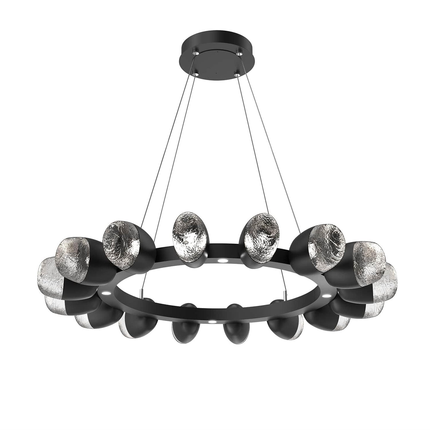 Hammerton Studio Pebble 36 Inch 20 Light Led Chandelier Cp738864