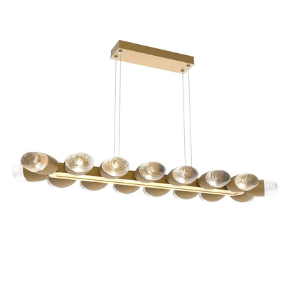 Hammerton Studio Pebble 48 Inch 20 Light Led Linear Suspension Light Cp738867