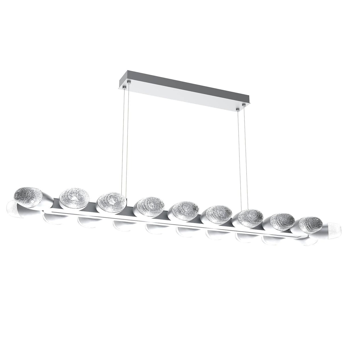 Hammerton Studio Pebble 60 Inch 24 Light Led Linear Suspension Light Cp738868