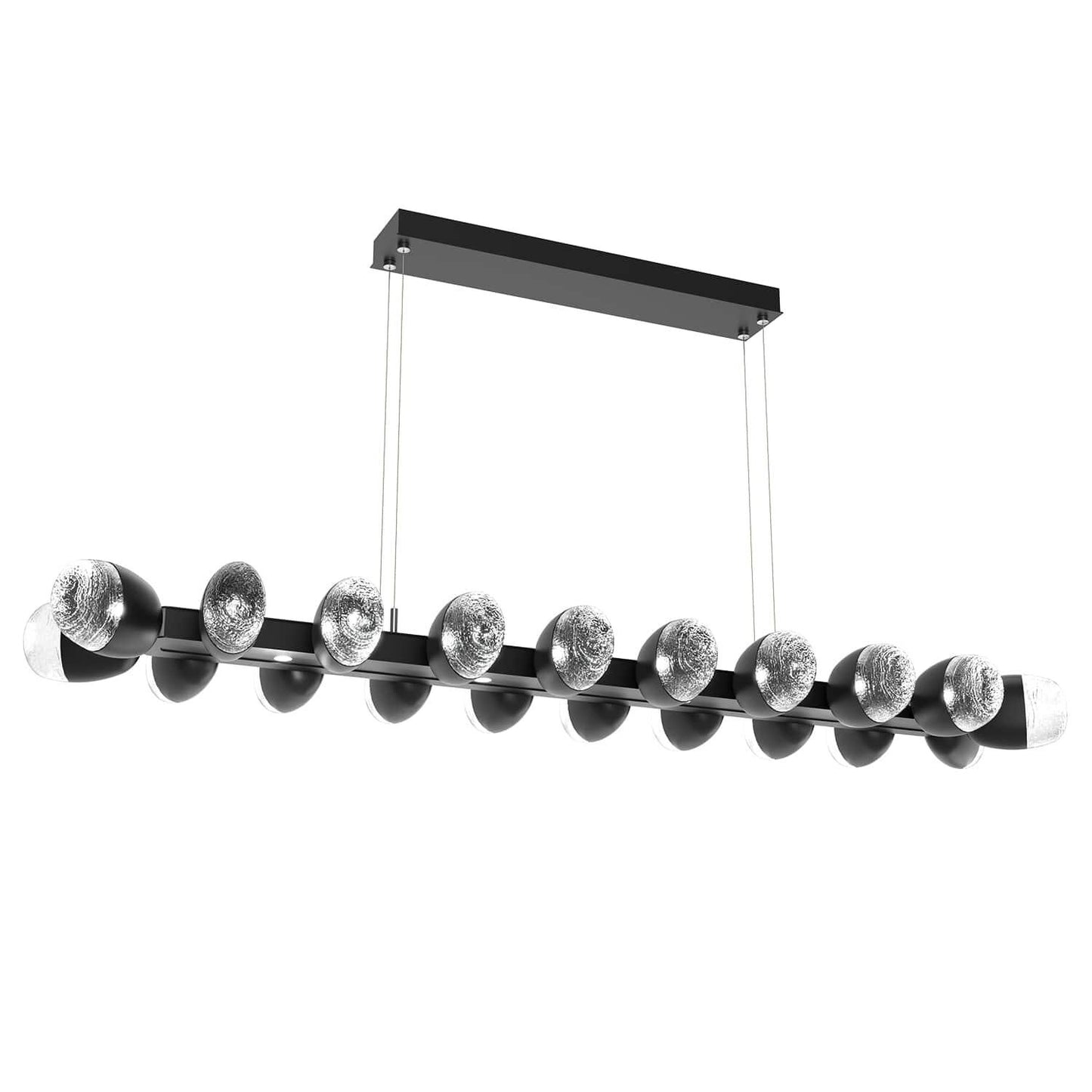 Hammerton Studio Pebble 60 Inch 24 Light Led Linear Suspension Light Cp738868