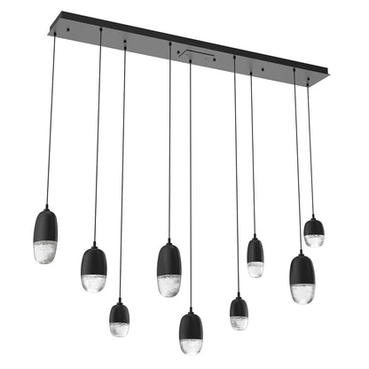 Hammerton Studio Pebble 62 Inch 9 Light Led Linear Suspension Light Cp738874