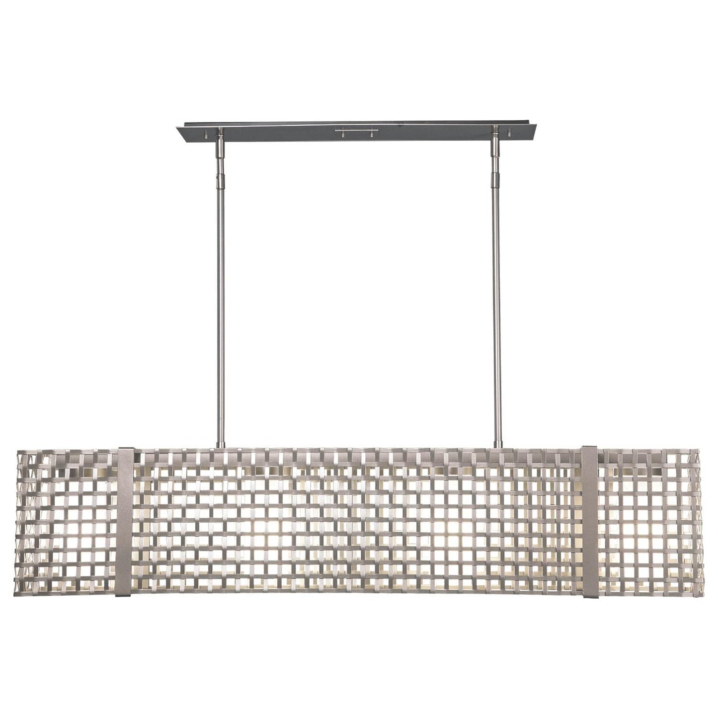 Hammerton Studio Tweed 45 Inch 4 Light Linear Suspension Light Cp416163