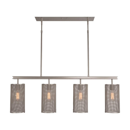 Hammerton Studio Uptown Mesh 43 Inch 4 Light Linear Suspension Light Cp416145