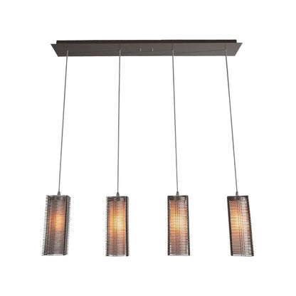 Hammerton Studio Downtown Mesh 42 Inch 4 Light Linear Suspension Light Cp416146